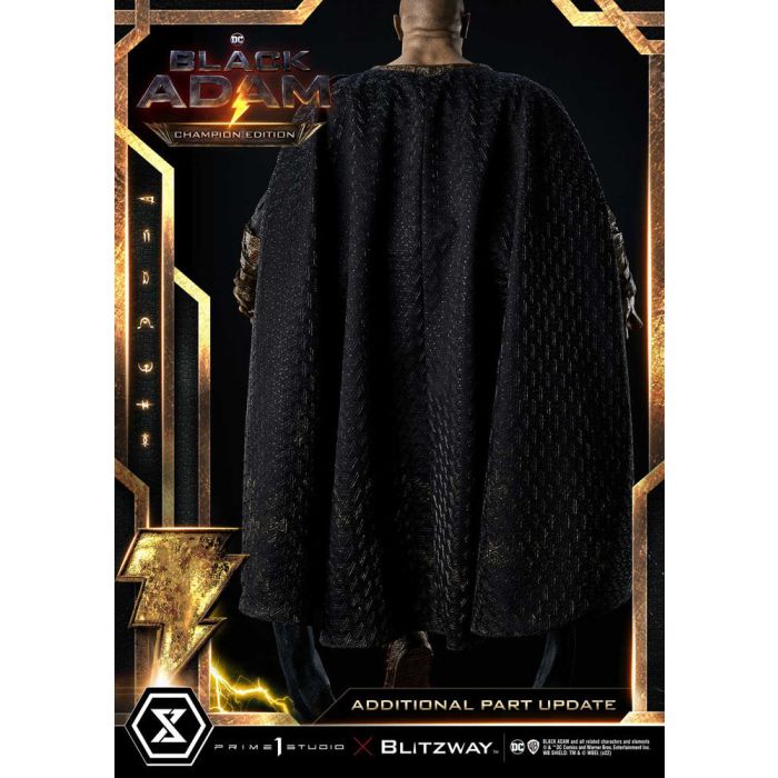 Black Adam Museum Masterline Statue 1/3 Black Adam Champion Edition 96 cm