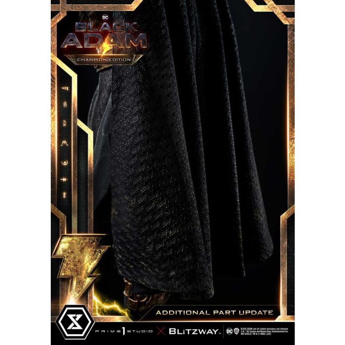 Black Adam Museum Masterline Statue 1/3 Black Adam Champion Edition 96 cm