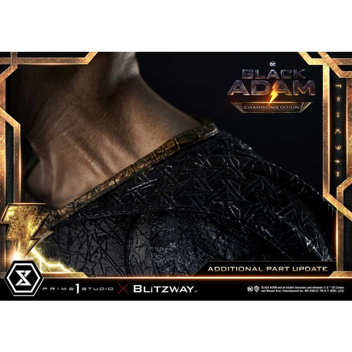 Black Adam Museum Masterline Statue 1/3 Black Adam Champion Edition 96 cm