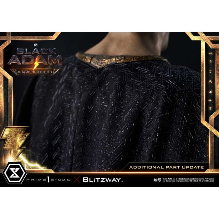 Black Adam Museum Masterline Statue 1/3 Black Adam Champion Edition 96 cm