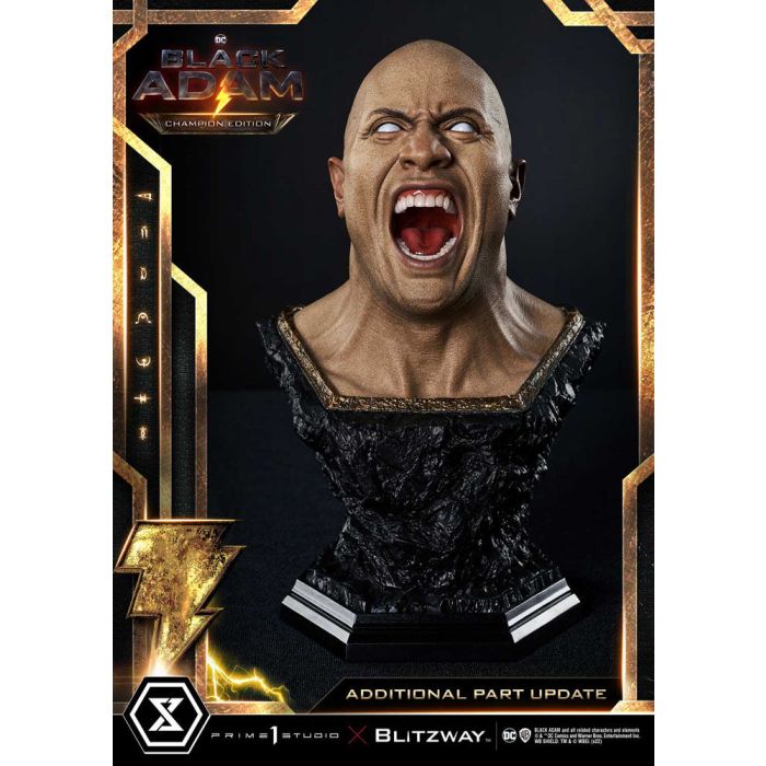 Black Adam Museum Masterline Statue 1/3 Black Adam Champion Edition 96 cm