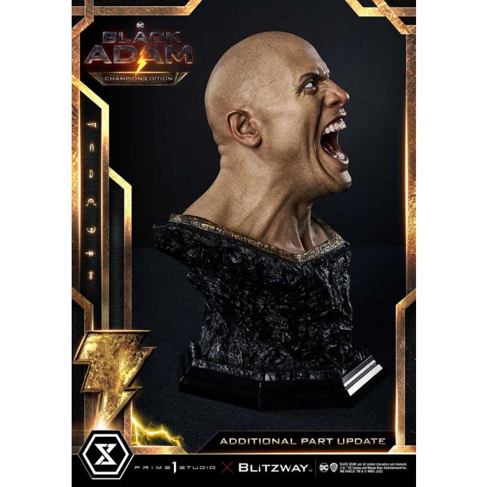Black Adam Museum Masterline Statue 1/3 Black Adam Champion Edition 96 cm