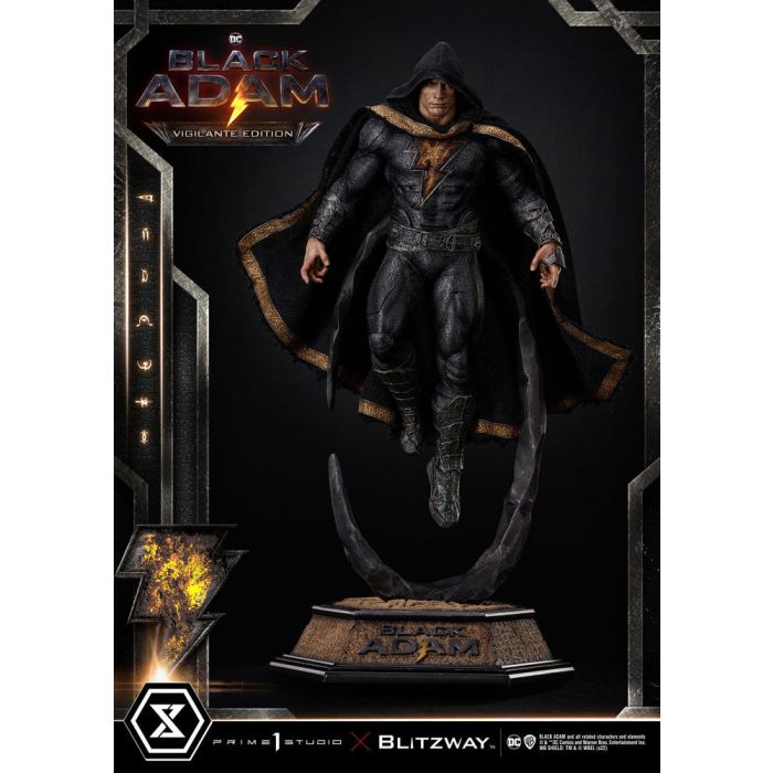 Black Adam Museum Masterline Statue 1/3 Black Adam Vigilante Edition 96 cm