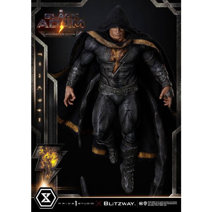 Black Adam Museum Masterline Statue 1/3 Black Adam Vigilante Edition 96 cm