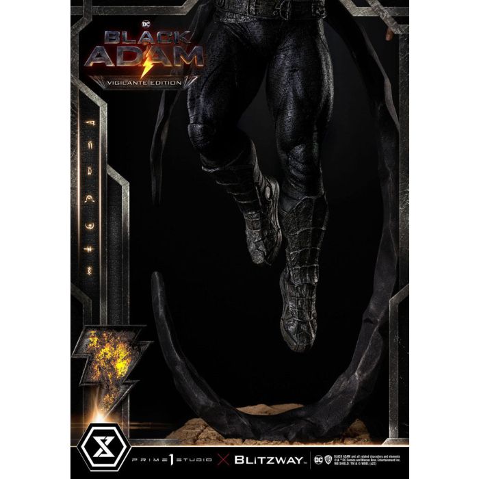 Black Adam Museum Masterline Statue 1/3 Black Adam Vigilante Edition 96 cm