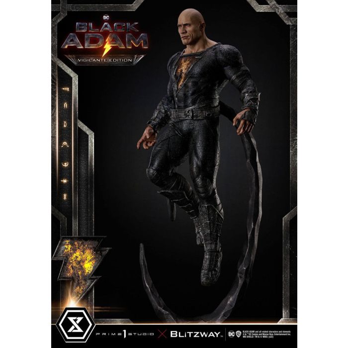 Black Adam Museum Masterline Statue 1/3 Black Adam Vigilante Edition 96 cm