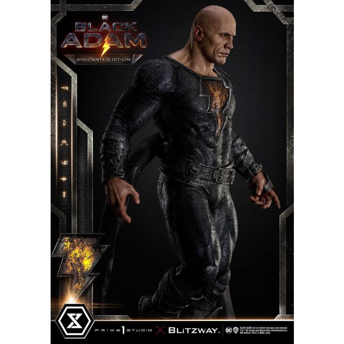 Black Adam Museum Masterline Statue 1/3 Black Adam Vigilante Edition 96 cm