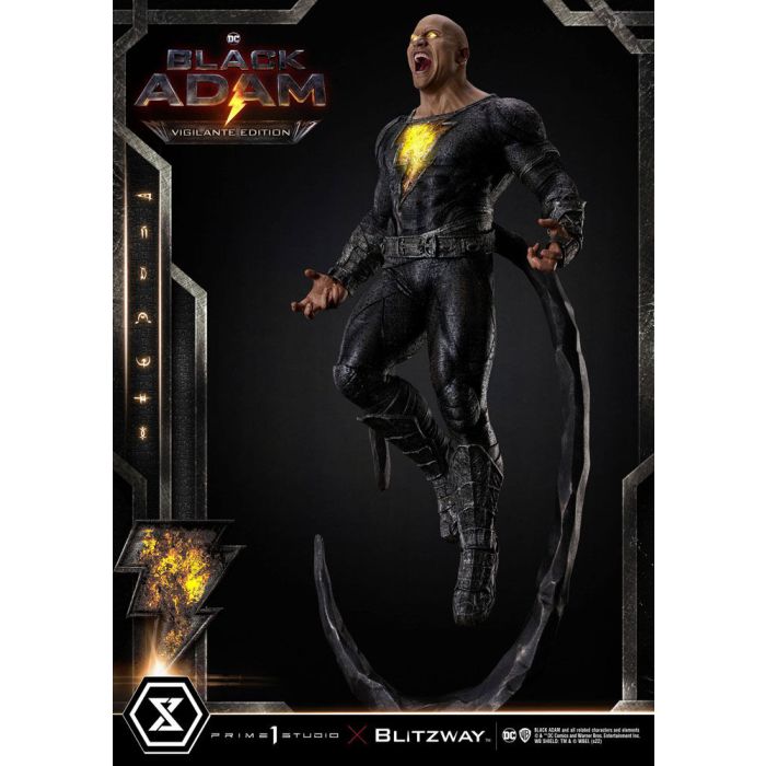 Black Adam Museum Masterline Statue 1/3 Black Adam Vigilante Edition 96 cm