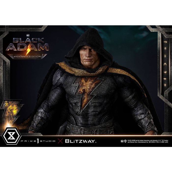 Black Adam Museum Masterline Statue 1/3 Black Adam Vigilante Edition 96 cm