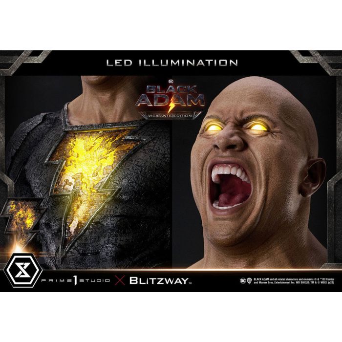 Black Adam Museum Masterline Statue 1/3 Black Adam Vigilante Edition 96 cm