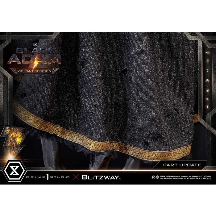 Black Adam Museum Masterline Statue 1/3 Black Adam Vigilante Edition 96 cm