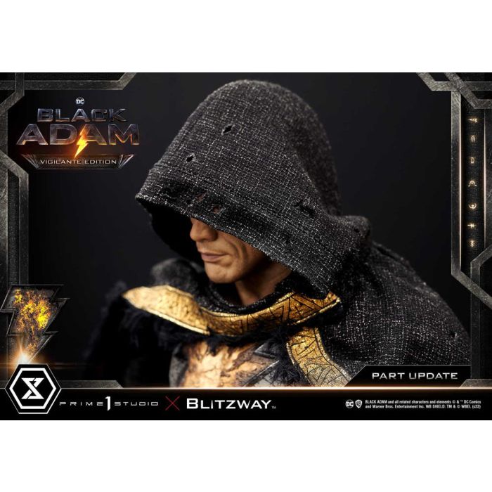 Black Adam Museum Masterline Statue 1/3 Black Adam Vigilante Edition 96 cm