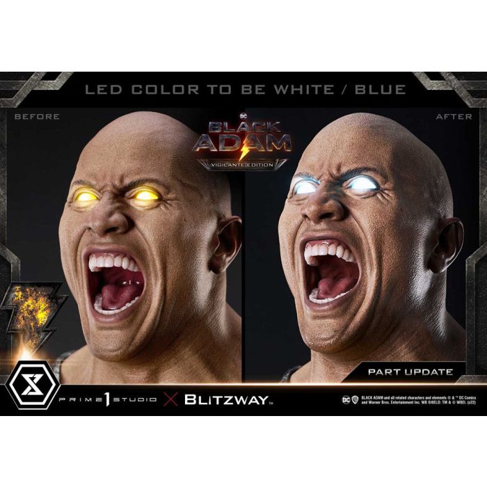 Black Adam Museum Masterline Statue 1/3 Black Adam Vigilante Edition 96 cm