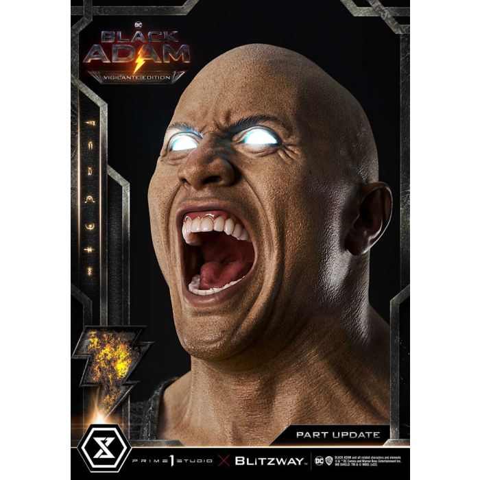 Black Adam Museum Masterline Statue 1/3 Black Adam Vigilante Edition 96 cm