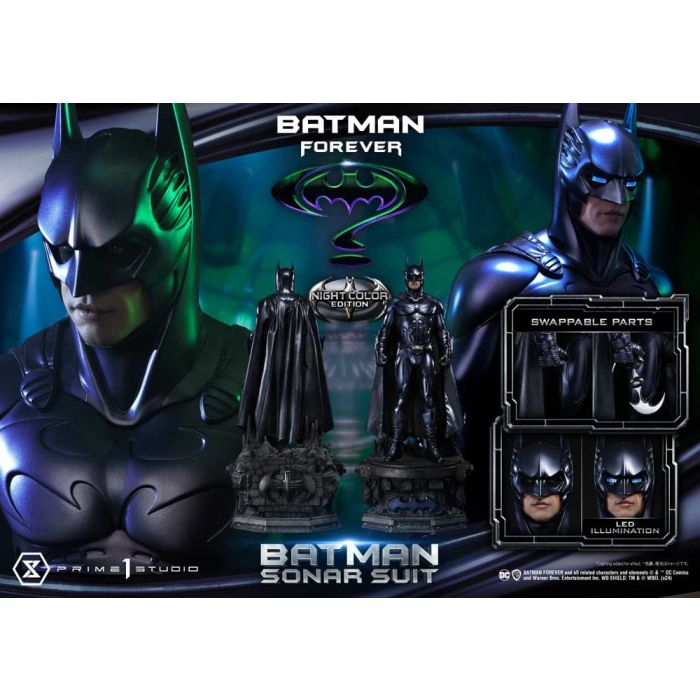 Batman Forever Museum Masterline Series Statue 1/3 Batman Sonar Suit Night Color Edition 95 cm