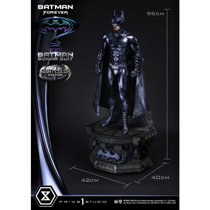 Batman Forever Museum Masterline Series Statue 1/3 Batman Sonar Suit Night Color Edition 95 cm