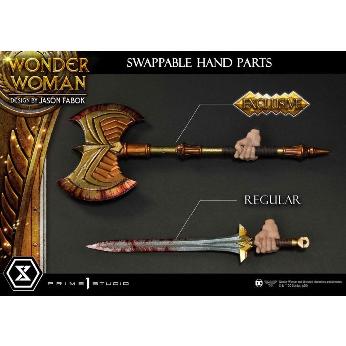 Wonder Woman Statue 1/3 Wonder Woman vs. Hydra Exclusive Bonus Version 90 cm
