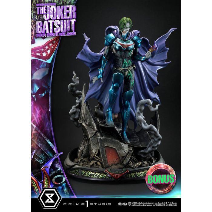 DC Comics Museum Masterline Statue 1/3 The Joker Concept Design by Jorge Jimenez Bonus Version 79 cm