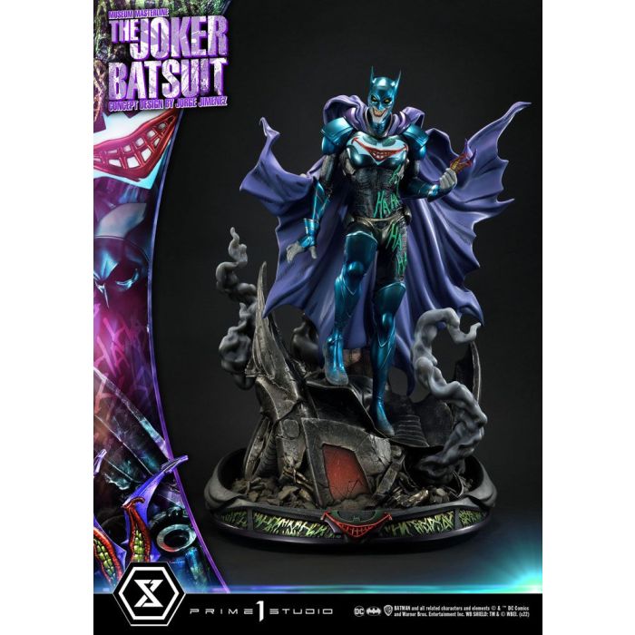 DC Comics Museum Masterline Statue 1/3 The Joker Concept Design by Jorge Jimenez Bonus Version 79 cm