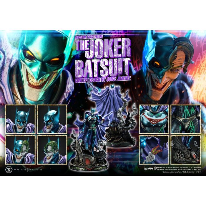 DC Comics Museum Masterline Statue 1/3 The Joker Concept Design by Jorge Jimenez Bonus Version 79 cm