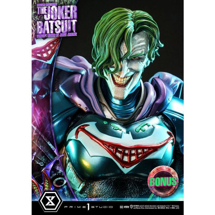 DC Comics Museum Masterline Statue 1/3 The Joker Concept Design by Jorge Jimenez Bonus Version 79 cm