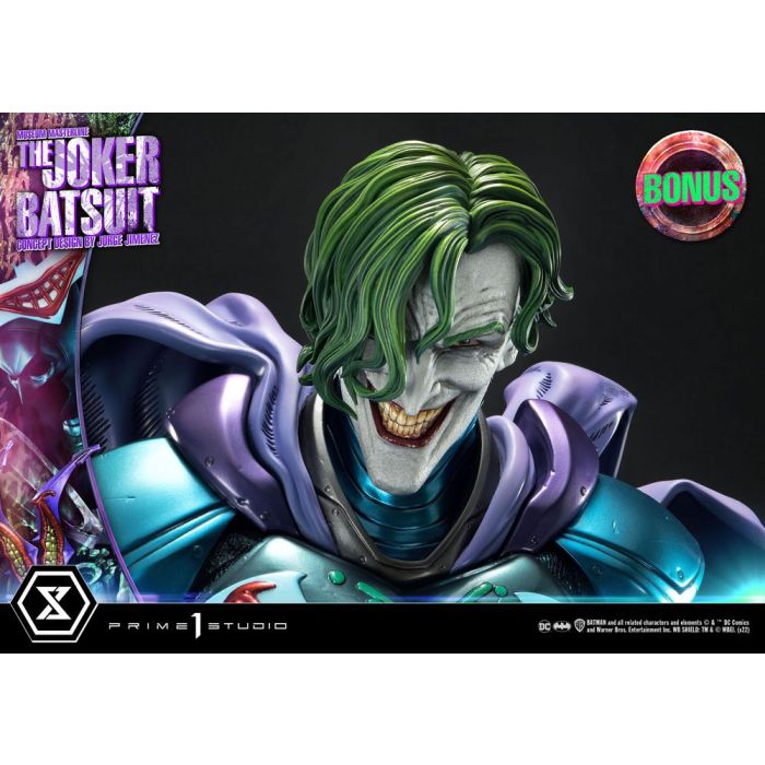 DC Comics Museum Masterline Statue 1/3 The Joker Concept Design by Jorge Jimenez Bonus Version 79 cm