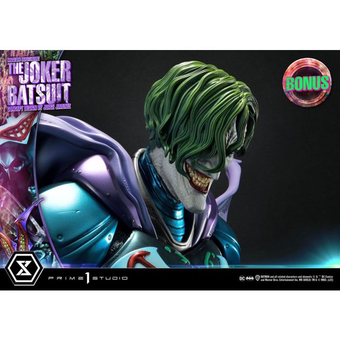DC Comics Museum Masterline Statue 1/3 The Joker Concept Design by Jorge Jimenez Bonus Version 79 cm