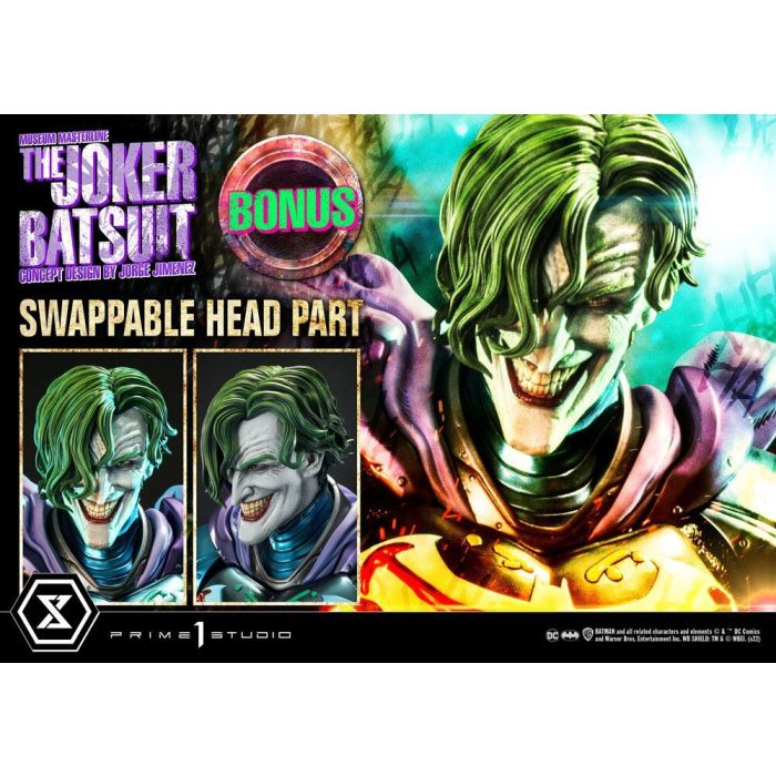 DC Comics Museum Masterline Statue 1/3 The Joker Concept Design by Jorge Jimenez Bonus Version 79 cm
