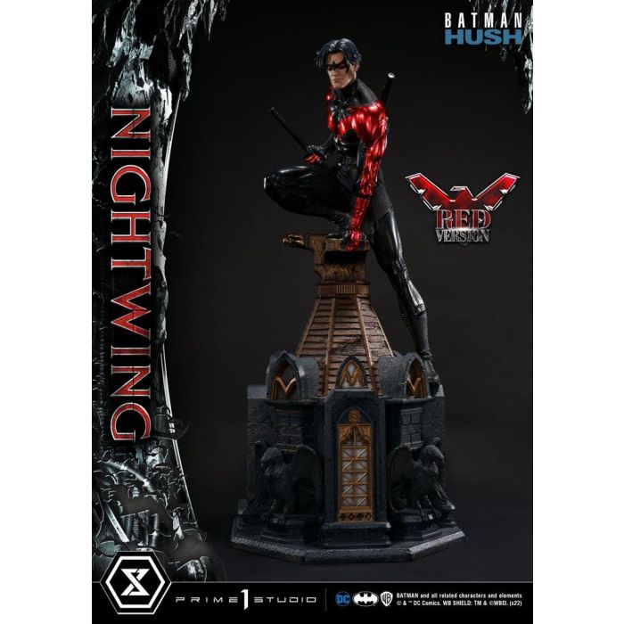 Batman Hush Statue Nightwing Red Version 87 cm