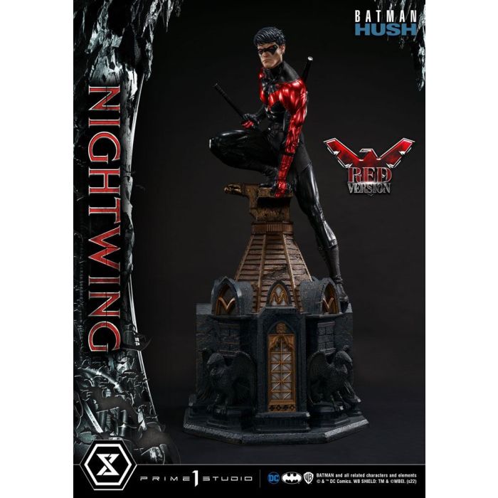 Batman Hush Statue Nightwing Red Version 87 cm