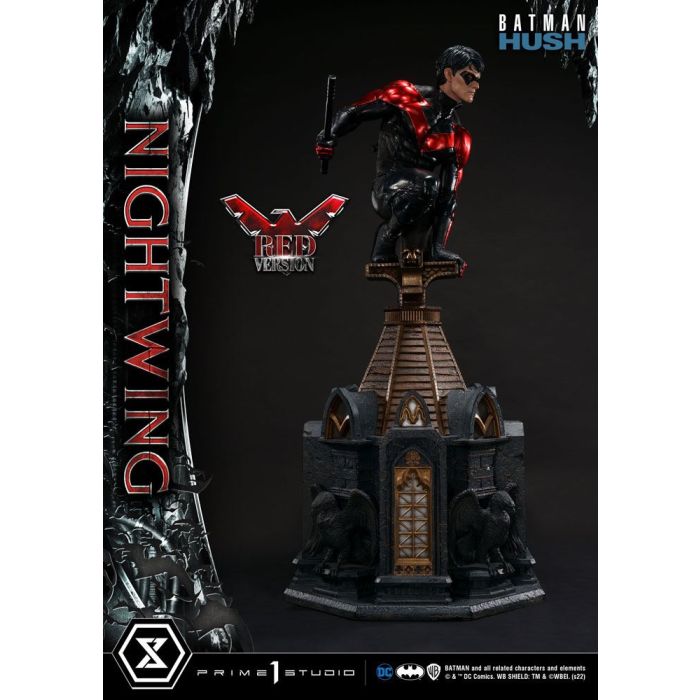 Batman Hush Statue Nightwing Red Version 87 cm