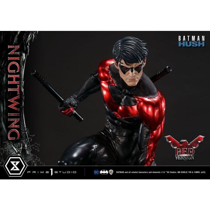 Batman Hush Statue Nightwing Red Version 87 cm