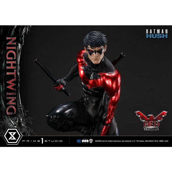 Batman Hush Statue Nightwing Red Version 87 cm