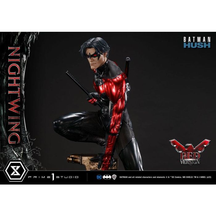 Batman Hush Statue Nightwing Red Version 87 cm