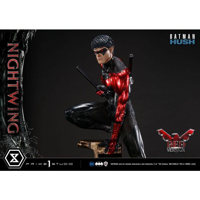 Batman Hush Statue Nightwing Red Version 87 cm