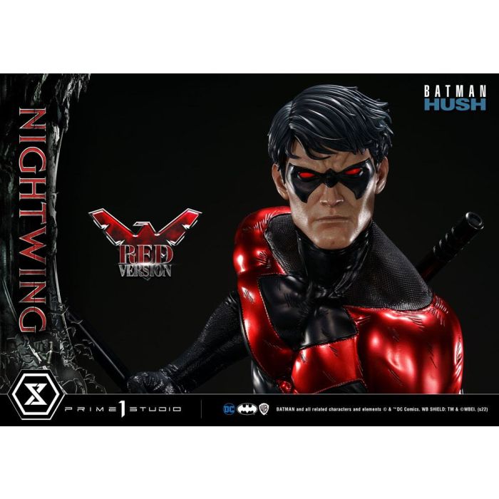 Batman Hush Statue Nightwing Red Version 87 cm