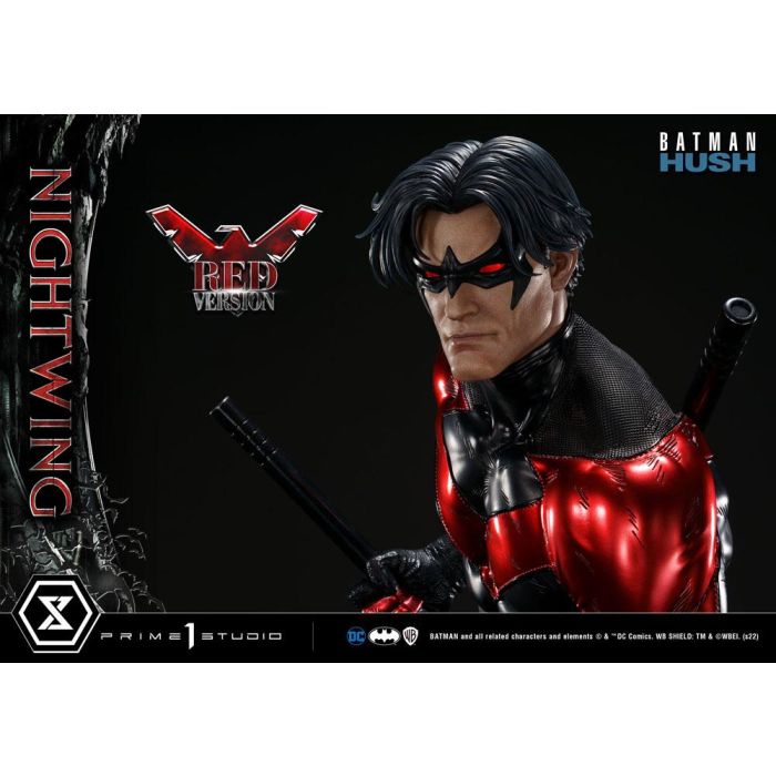 Batman Hush Statue Nightwing Red Version 87 cm