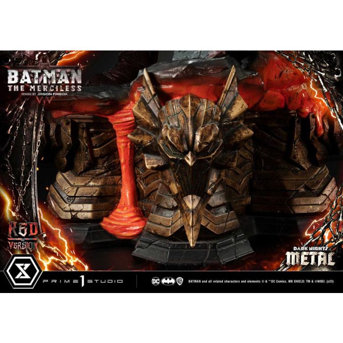 Dark Nights: Death Metal Statue 1/3 The Mericless Red Version 111 cm