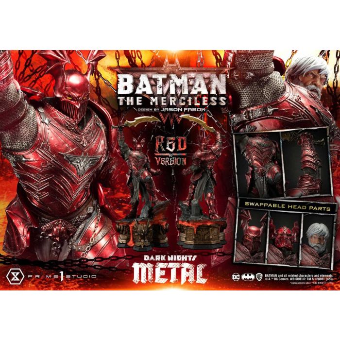 Dark Nights: Death Metal Statue 1/3 The Mericless Red Version 111 cm