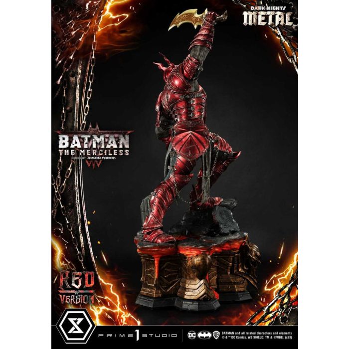 Dark Nights: Death Metal Statue 1/3 The Mericless Red Version 111 cm