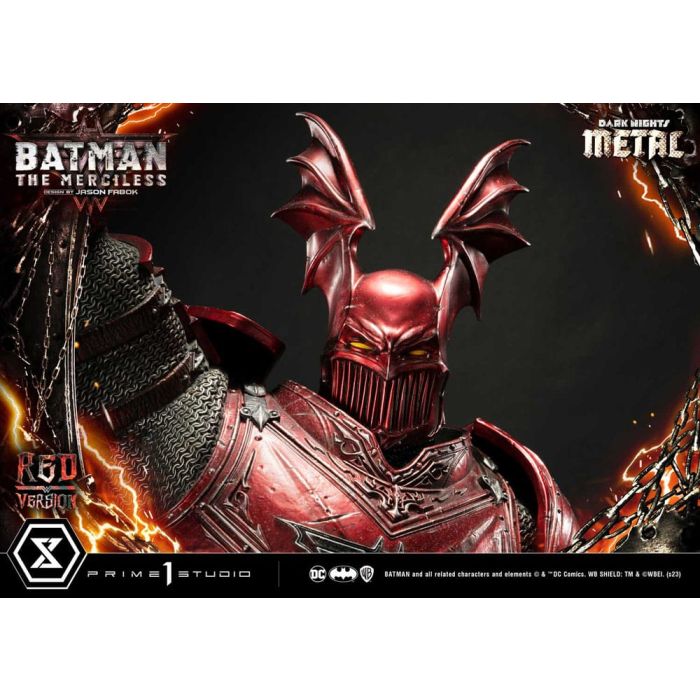 Dark Nights: Death Metal Statue 1/3 The Mericless Red Version 111 cm