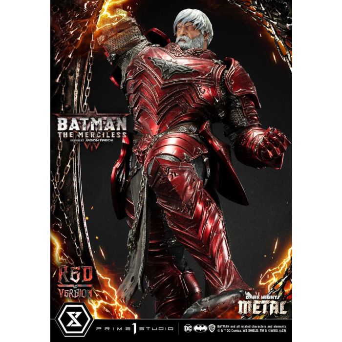 Dark Nights: Death Metal Statue 1/3 The Mericless Red Version 111 cm