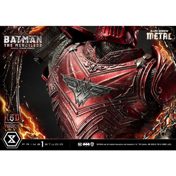 Dark Nights: Death Metal Statue 1/3 The Mericless Red Version 111 cm