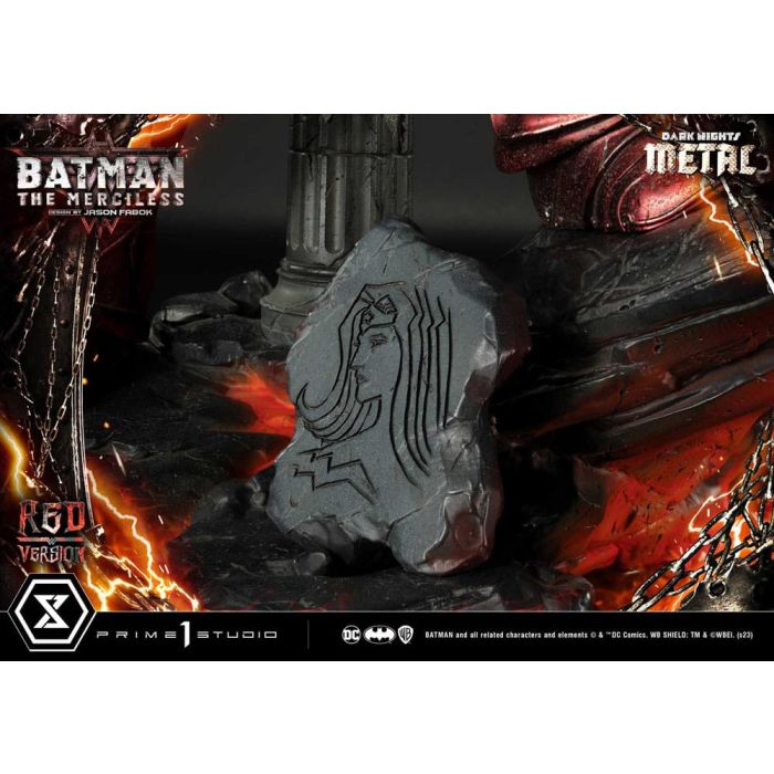 Dark Nights: Death Metal Statue 1/3 The Mericless Red Version 111 cm