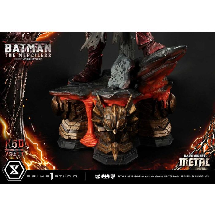 Dark Nights: Death Metal Statue 1/3 The Mericless Red Version 111 cm
