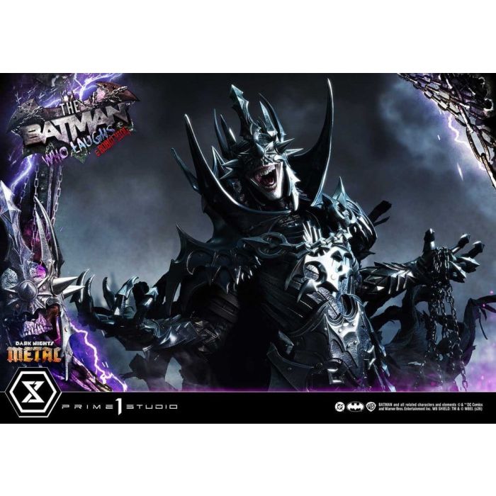 DC Comics Museum Masterline Statue 1/3 Dark Nights: Death Metal The Batman Who Laughs & Robin King 85 cm