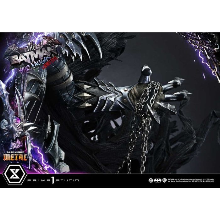 DC Comics Museum Masterline Statue 1/3 Dark Nights: Death Metal The Batman Who Laughs & Robin King 85 cm