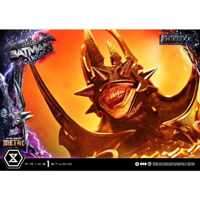DC Comics Museum Masterline Statue 1/3 Dark Nights: Death Metal The Batman Who Laughs & Robin King Deluxe Version 85 cm