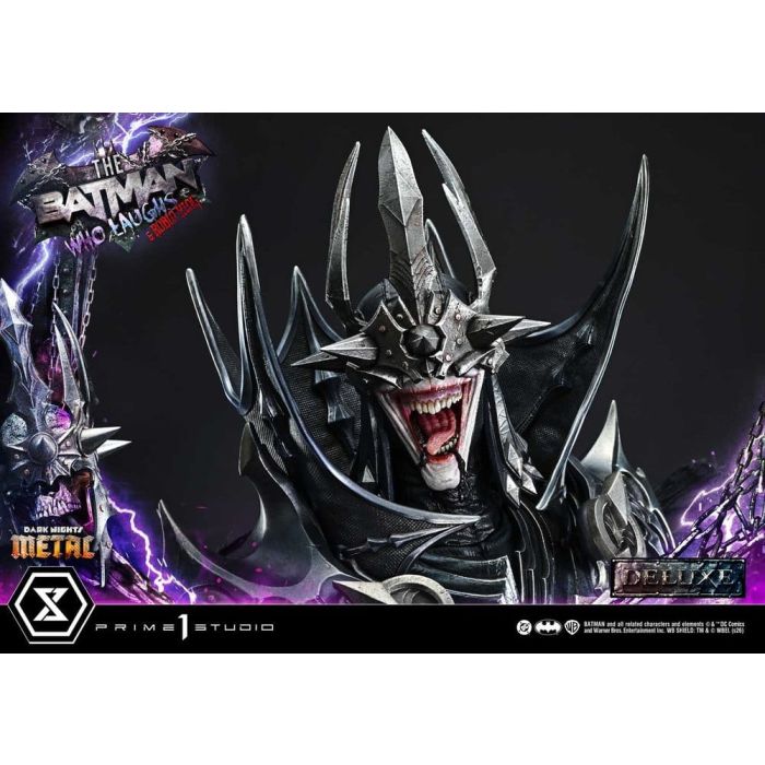 DC Comics Museum Masterline Statue 1/3 Dark Nights: Death Metal The Batman Who Laughs & Robin King Deluxe Version 85 cm