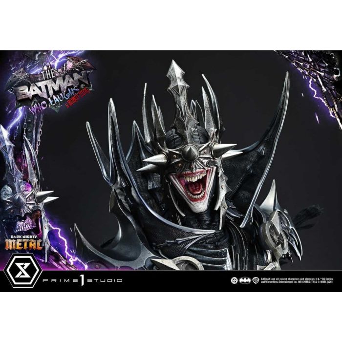 DC Comics Museum Masterline Statue 1/3 Dark Nights: Death Metal The Batman Who Laughs & Robin King Deluxe Version 85 cm